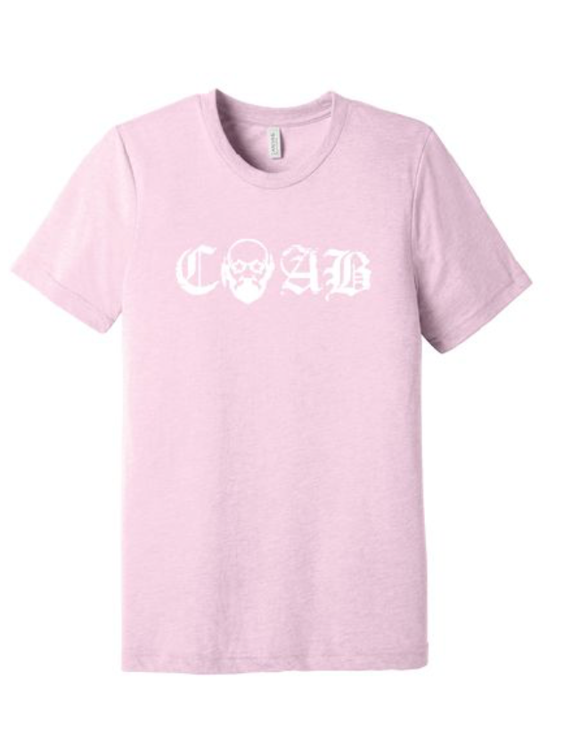 Logo Frequencies – Cotton Pink Tribute Tee
