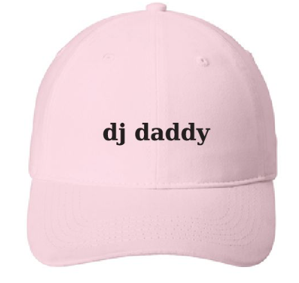 DJ DADDY HAT- PINK